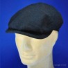 Casquette noire d'hiver : couleur - noir, taille - M.56.57cm