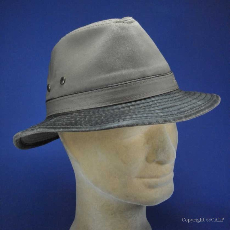 Béret Homme Stetson – Gris Laine – Taille M – Vintage
