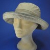 STETSON chapeau femme anti UV : couleur - beige, taille - S.54.55cm