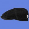 STETSON casquette coton hatteras cap denim : couleur - noir, taille - M.56.57cm