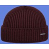 Bonnet Beanie STETSON bordeaux : couleur - bordeaux, taille - 55cm à 62cm