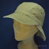 casquette de randonnée pour femme : couleur - beige, taille - 58cm