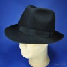 CHAPEAU HABILLE NOIR POUR HOMMES : couleur - noir, taille - L.58.59cm