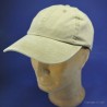 casquette baseball beige homme et femme : couleur - beige, Mixte - Homme et Femme, Taille Réglable - de 54 à 59cm par scratch