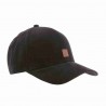 Casquette velours noir homme : couleur - noir, Mixte - Homme et Femme, Taille Réglable -  de 54cm à 61 cm