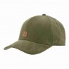 Casquette  velours vert : couleur - olive, Mixte - Homme et Femme, Taille Réglable -  de 54cm à 61 cm