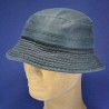 Chapeau bob anti UV : couleur - indigo, Mixte - Homme et Femme, taille - S.54.55cm