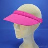 Visière sport serre-tête homme et femme : couleur - fushia, taille - 54cm à 60cm