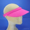 Visière sport serre-tête femme et homme : couleur - fushia, taille - 54cm à 60cm