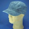 Casquette army militaire cubaine : couleur - denim, Taille Réglable - de 55 à 60cm