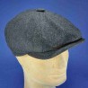 casquette irlandaise peaky blinders : couleur - anthracite 15, taille - 57cm