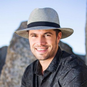 Chapeau anti UV homme et femme bord moyen