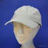 Casquette randonnée très longue visière anti UV beige avec protége nuque : couleur - beige, Mixte - Homme et Femme, Taille Réglable -  de 54cm à 61 cm