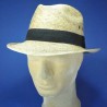 Chapeau anti UV en palmier : couleur - naturel 42, Modéle - Homme, taille - XL ( 61cm )