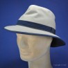 chapeau anti UV homme et femme :  garniture - marine, couleur - beige, Mixte - Homme et Femme, taille - S.54.55cm