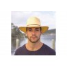 Chapeau anti UV pour homme Kristy : couleur - naturel 42, Mixte - Homme et Femme, Taille Réglable - par lacet de 55 à 60cm