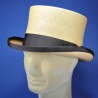 Chapeau panama haut de forme homme et femme : couleur - camel 6, taille - 57cm