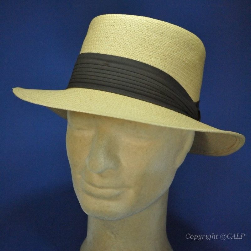 Chapeau Panama Homme Aéré – Cordon Réglable Été Outdoor – La Maison du Chapeau