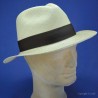 Chapeau Panama classic homme femme :  garniture - marron, couleur - naturel 42, Mixte - Homme et Femme, taille - M.56.57cm