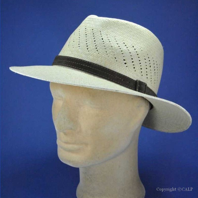 Chapeau Panama Blanc - larges bords