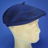 béret bleu marine hommes et femme Ø 27.90 cm : couleur - bleu marine 5, diametre du plateau - 27,90cm.12", Mixte - Homme et Femme, taille - 55 à 60cm