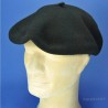 Béret Basque hommes Ø 27.90 cm :  plateau - 27,90cm.12", couleur - noir, taille - 56cm