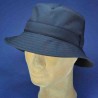 chapeau bob de pluie imperméable sympatex : couleur - bleu marine , taille - 57cm