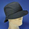 bob de pluie imperméable sympatex noir : couleur - noir, taille - 55cm