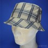 chapeau de pluie  : couleur - beige/écossais, Mixte - Homme et Femme, taille - M.56.57cm