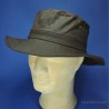 Chapeau de pluie  grand bord marron : couleur - marron 0, Mixte - Homme et Femme, taille - S.54.55cm