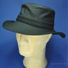 chapeau de pluie  noir Grand bord : couleur - noir, Mixte - Homme et Femme, taille - M.56.57cm