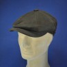 Casquette irlandaise cuir : couleur - marron , taille - 58cm