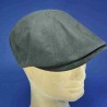 casquettes cuir de porc imprimé : couleur - gris, taille - 55cm