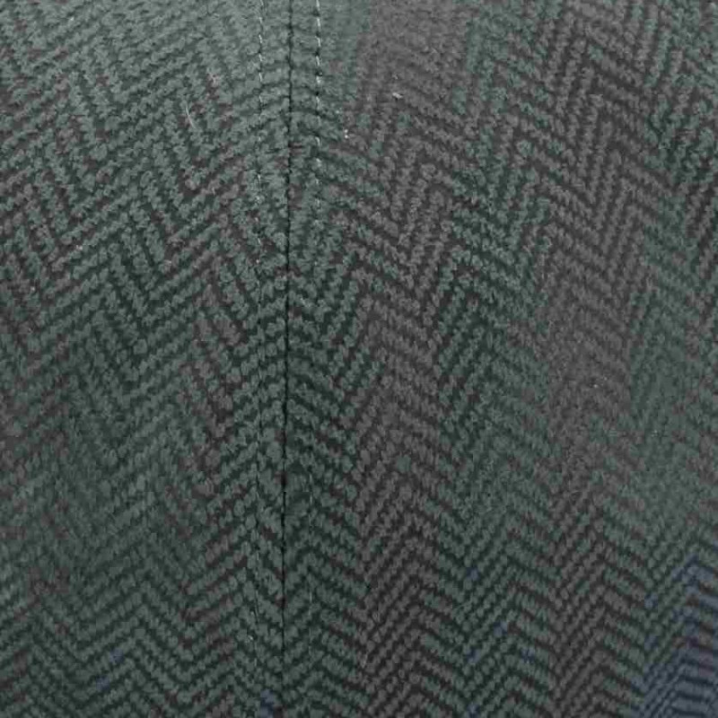 Casquette Lost Calf Cuir Noir - Logo 3D Veau Perdu Imprimé Vache Noire
