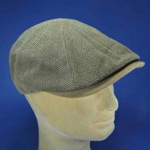 Casquette Plate Brighton Lin Anthracite- Crambes Reference : 10499