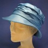 Chapeau de pluie imperméable jean femme : couleur - jean, taille - 57cm