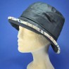 chapeau pluie noir pour femme : couleur - noir, taille - 55cm