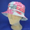 Chapeau bob de pluie : couleur - rose, taille - 57cm