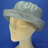 chapeau de pluie cloche : couleur - taupe, taille - L.58.59cm