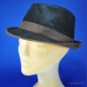 Petit chapeau mixte : couleur - noir, Mixte - Femme, taille - 61cm