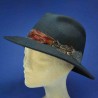 chapeau feutre femme fashion : couleur - noir, taille - 57cm