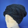 Bonnet profond hiver : couleur - noir, taille unique - 55 à 59cm