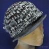 Chapeau d'hiver femme : couleur - anthracite 15, taille - 55 à 58cm