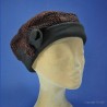 beret mode femme  hiver : couleur - marron 0, taille - Elastiqué 54 à 57cm