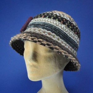 Chapeau d'hiver femme tricot fantaisie