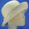 Chapeau de plage femme : couleur - naturel 42, taille - 57cm