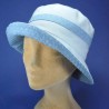 Chapeau cloche été femme : couleur - bleached, taille - 57cm