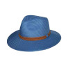 Chapeau bleu  anti UV  femme : couleur - bleu marine , Mixte - Homme et Femme, Taille Réglable - par lacet de 55cm à 59cm