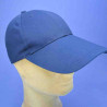 Casquette baseball longue visière marine coton : couleur - bleu marine 5, Mixte - Homme et Femme, Taille Réglable - de 54 à 58 cm par scratch