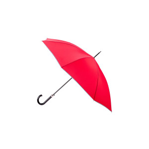Parapluie piganiol rouge rayures marine  femme  fabriqué en FRANCE